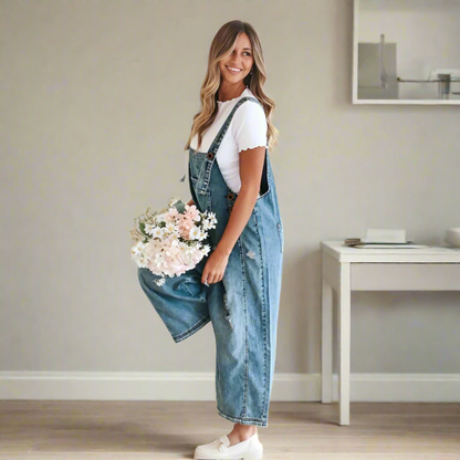 CARMELITA | Vintage Wash Adjustable Jumpsuit