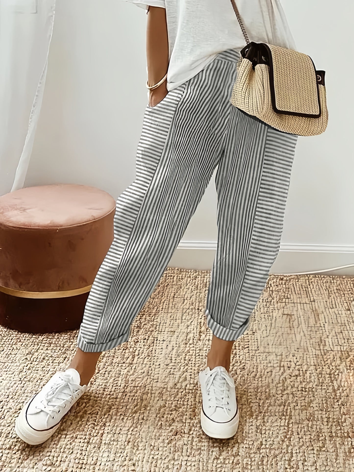 Florence | Stripe Trousers