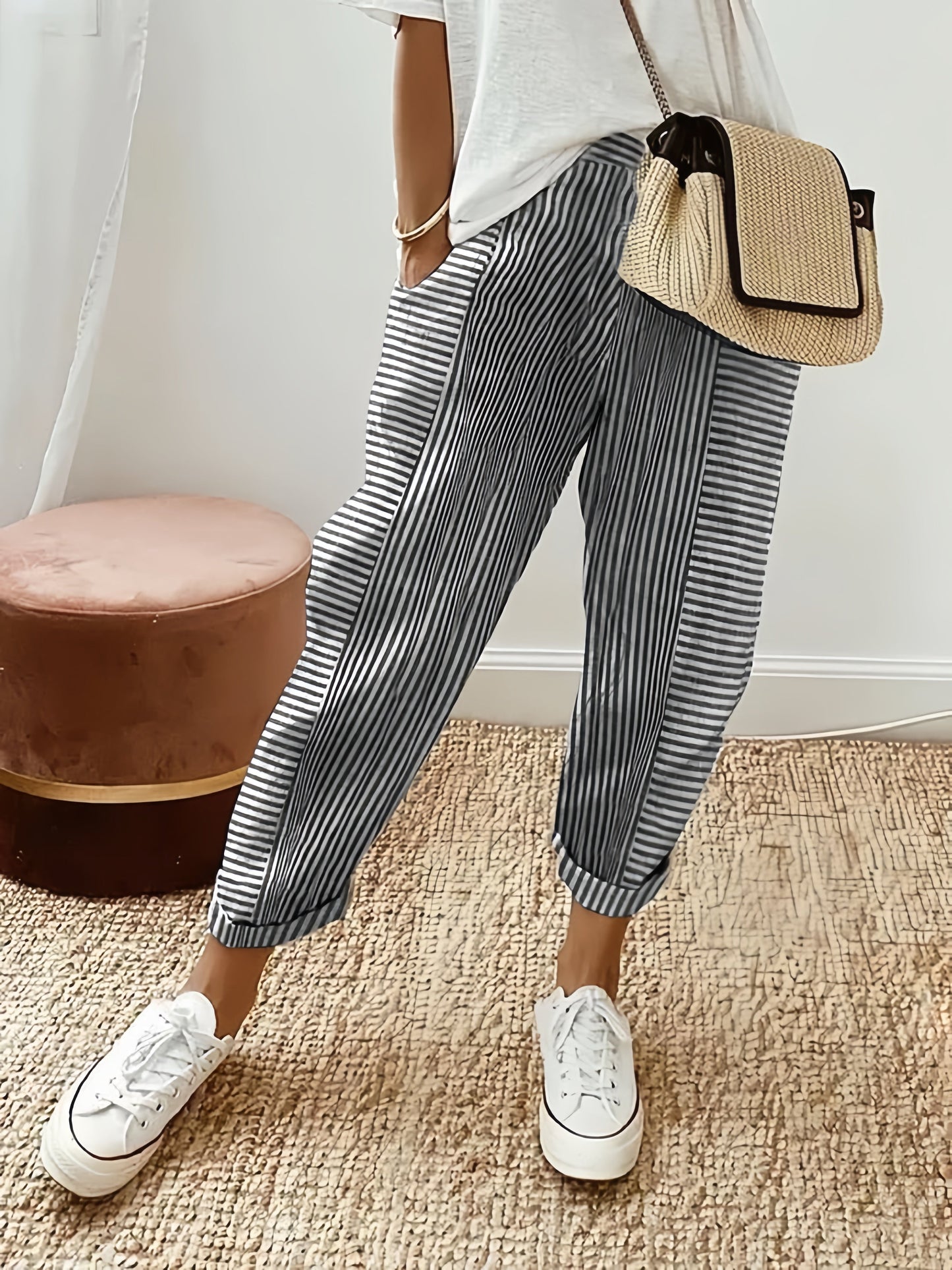 Florence | Stripe Trousers