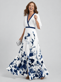 White + Blue