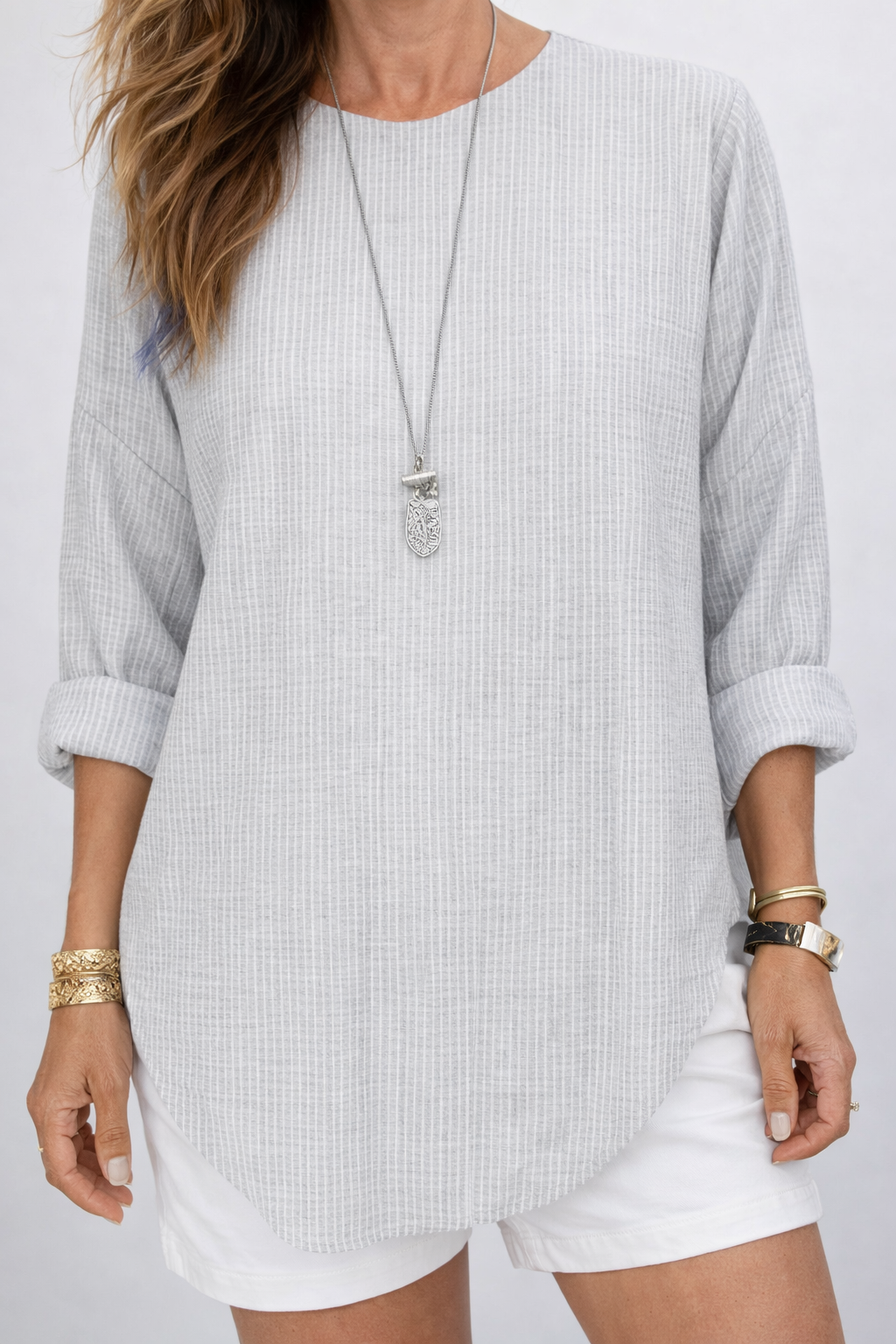 Bluma | Classic Striped Long Sleeve Top