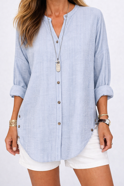 Briseis | Classic Striped Long Sleeve Top