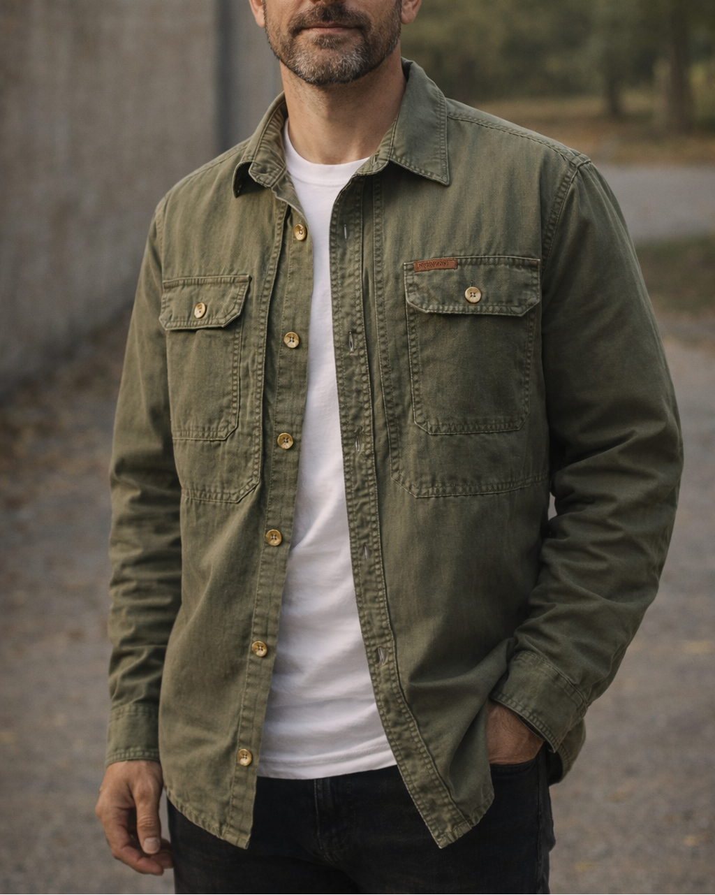 Anson Cotton Overshirt