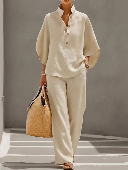 Elenor | A timeless, elegant two-piece set that offers effortless style