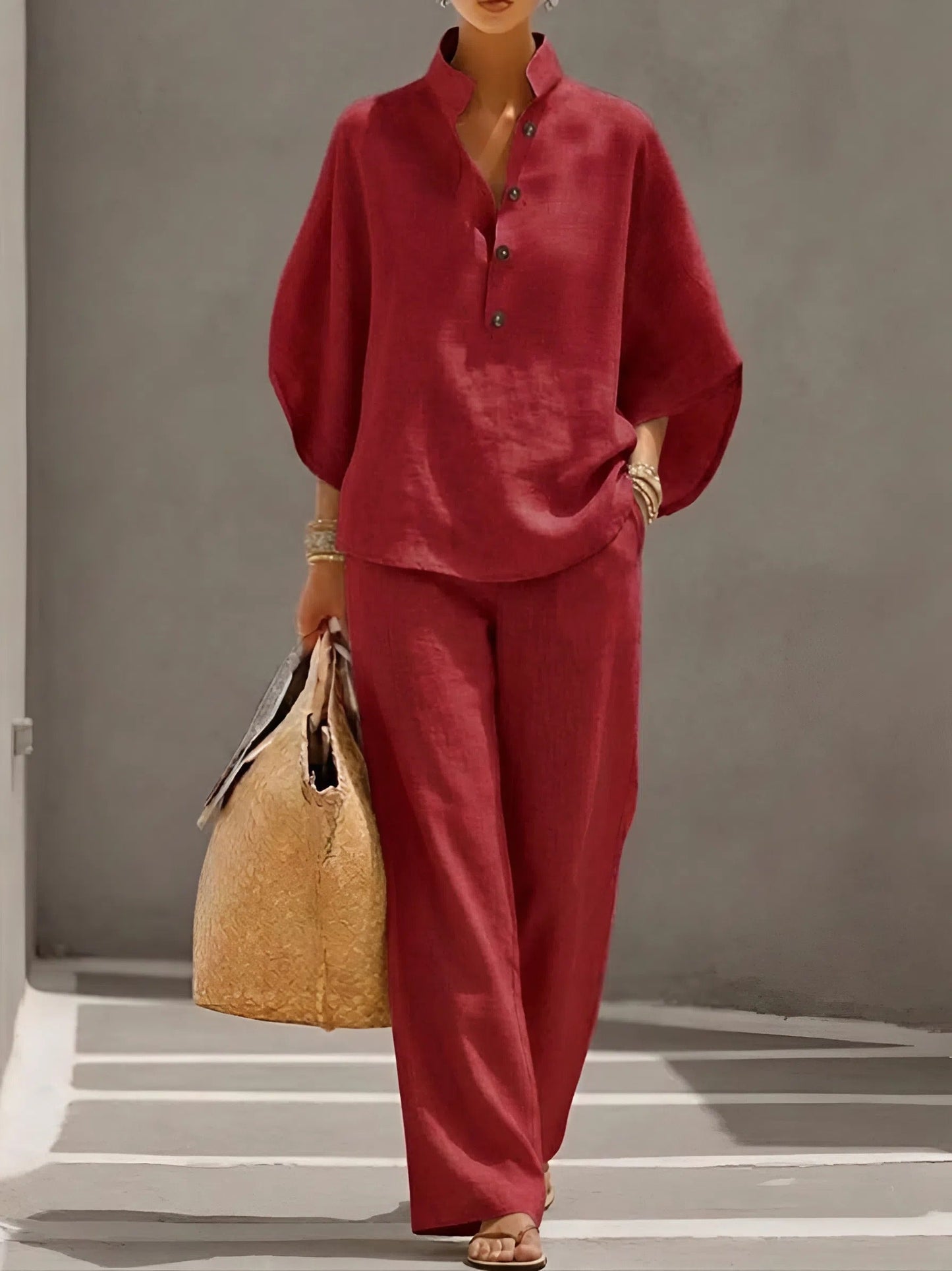 Elenor | A timeless, elegant two-piece set that offers effortless style