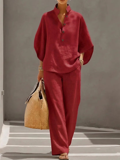Elenor | A timeless, elegant two-piece set that offers effortless style
