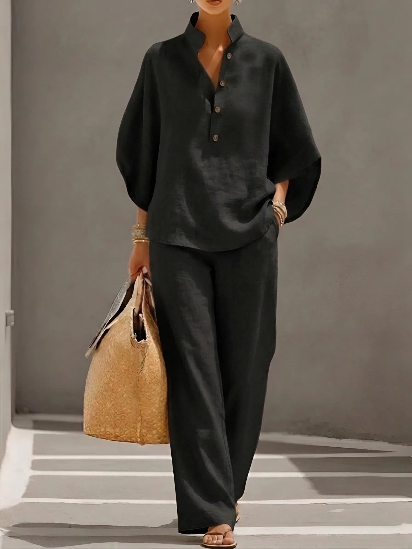 Elenor | A timeless, elegant two-piece set that offers effortless style